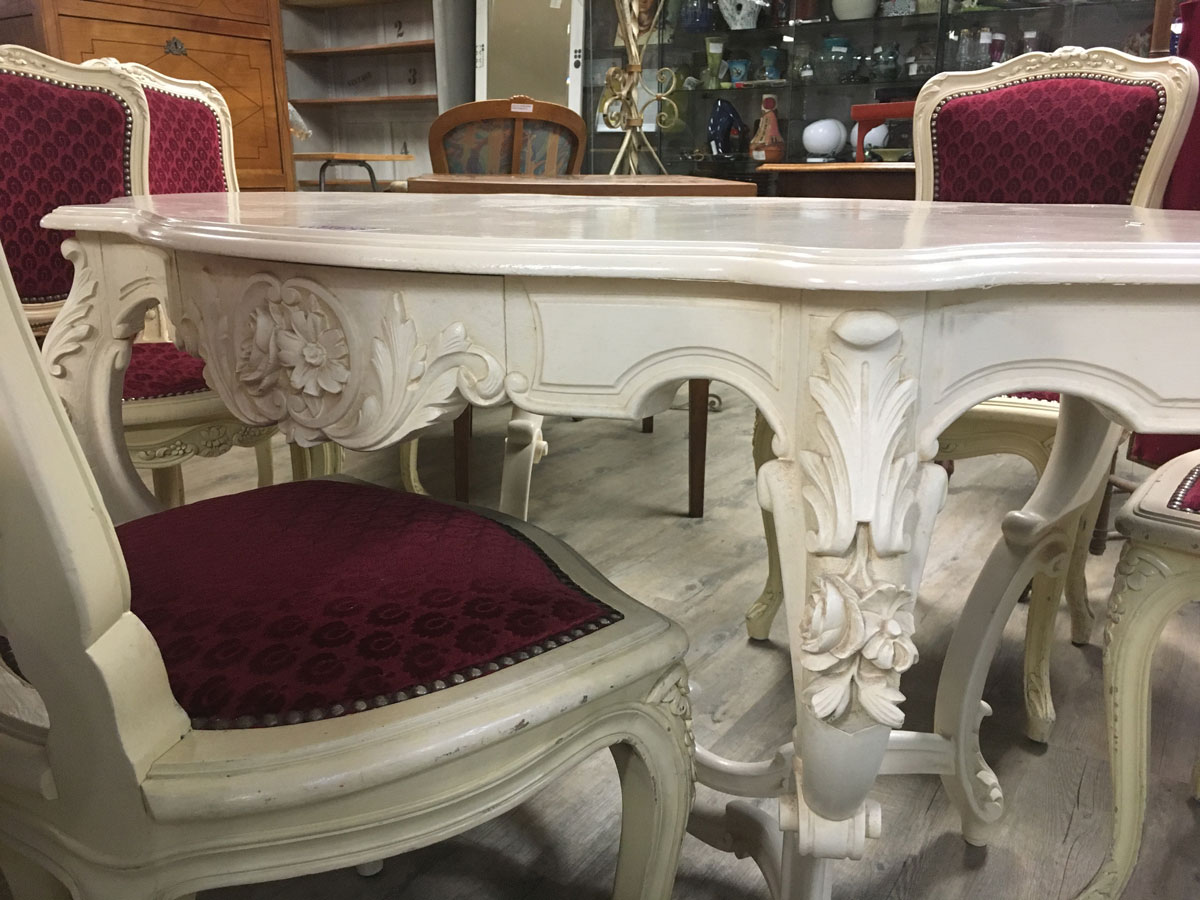 French Provincial Style Table and Chairs