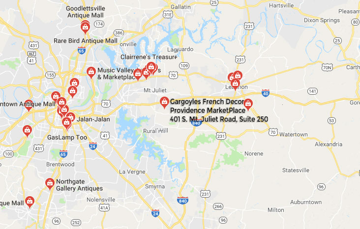 Antiques - Nashville, Tennessee and Surrounding Areas