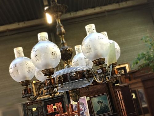 Salvaged Light Fixture